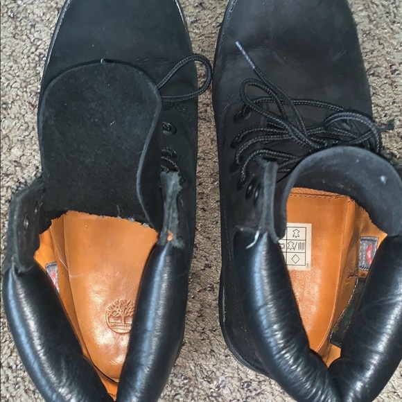 black timberland boots main image 5